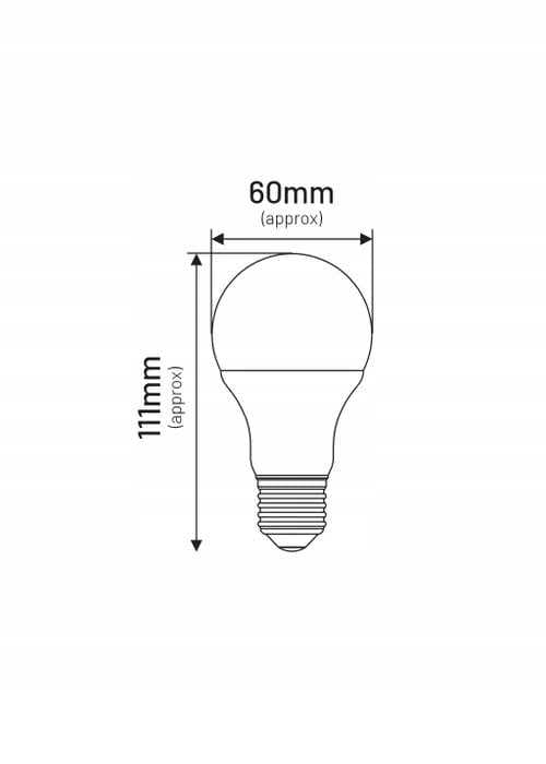 LED-pære A60 E27 10W PÆRE 940LM 4000K
