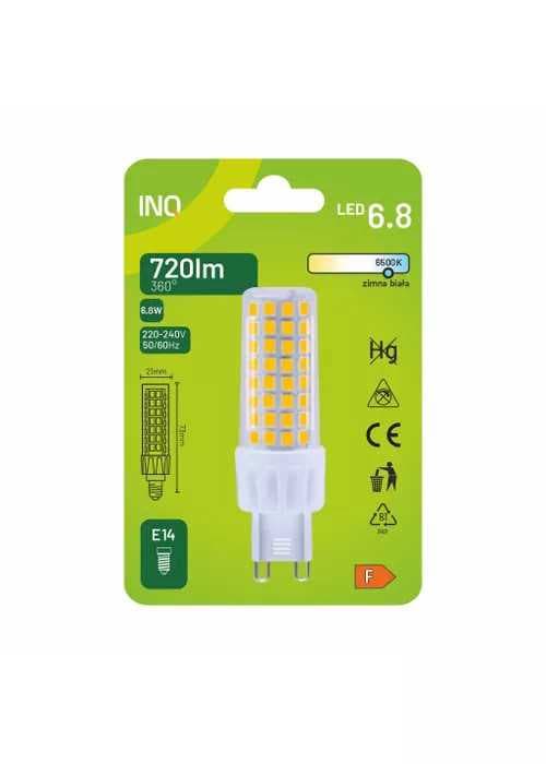 G9 LED-lamppu 6,8 W 720 lm 6500 K INQ