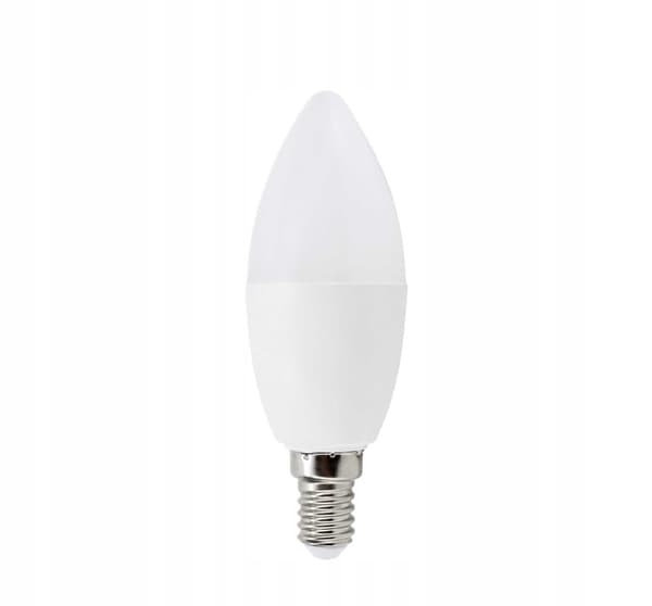 LED-lampa E14 7,5W D84-SLB-E14-C37-075-4K