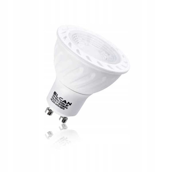 LED-pære GU10 7W 38 plastik