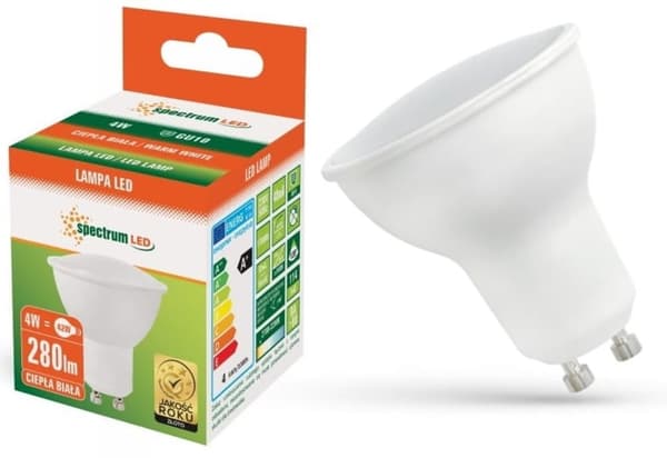 LED-pære 4W GU10 WOJ13259 varm farve