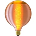 Miniatyrbillede 1 af 5: Silk Globe G125 guld spiralpære 220-240V 4W 140lm 1800K E27 variabel styrke