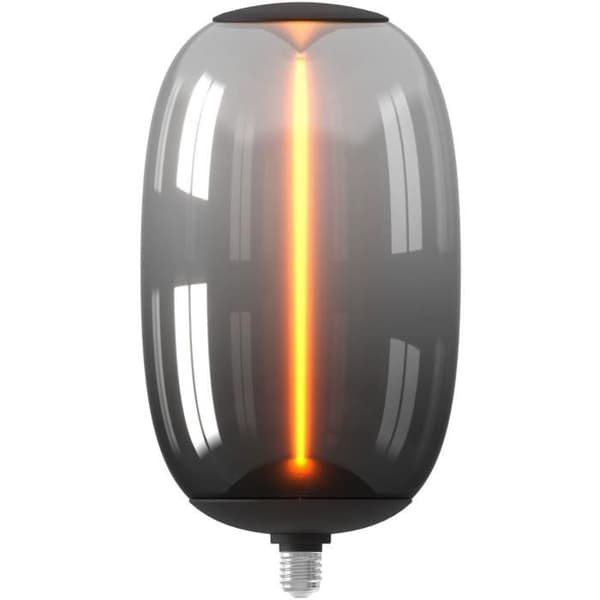 E27 LED-pære - CALEX - MAGNETO ASARNA - Fleksibel glødetråd - 4 W - 120 lm - 1800 K - Dæmpbar - Sort
