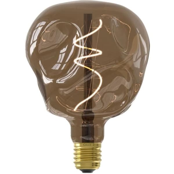 E27 LED-lamppu - CALEX - G125 NEO ORGANIC - Joustava filamentti - 4 W - 120 lm - 1800 K - Himmennettävä - Luonnollinen