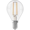 Miniatyrbillede 5 af 5: E14 LED-pære - CALEX - BALL P45 - Lige glødetråd - 3,5 W - 250 lm - 2700 K - Dæmpbar - Transparent