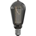 Miniatyrbillede 1 af 3: E27 LED-pære - CALEX - GLASFIBER RUSTIK ST64 - 3,5 W - 40 lm - 2000 K - Dæmpbar - Titanium
