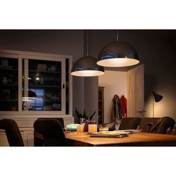 Philips LED-pære tilsvarende 60W E27 Varm hvid, ikke dæmpbar, glas, sæt med 2 stk.