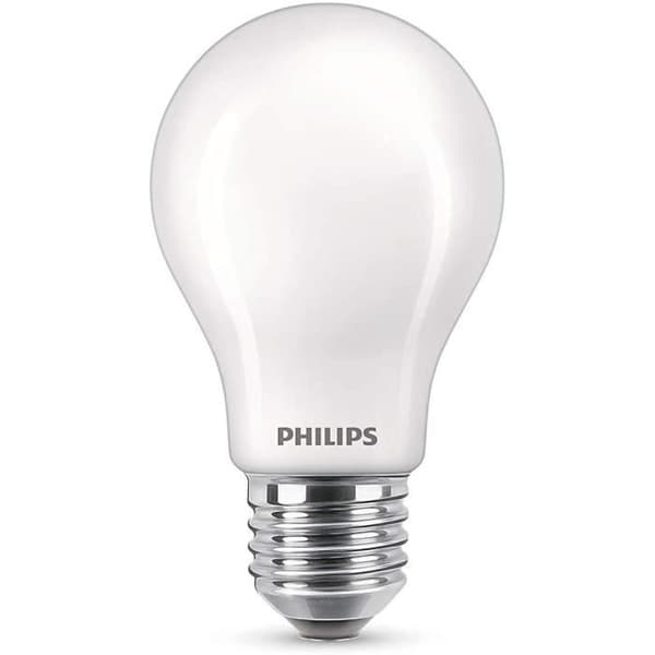 PHILIPS LED Classic 60W Standard E27 Varm Hvid Ikke-Dæmpbar Pakke med 2