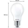 Miniatyrbillede 3 af 4: LED-lampe - PHILIPS - Classic - 60 W - A60 E27 - Varm hvid - Ikke dæmpbar x 3