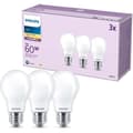 Miniatyrbillede 2 af 4: LED-lampe - PHILIPS - Classic - 60 W - A60 E27 - Varm hvid - Ikke dæmpbar x 3