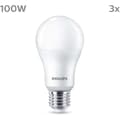 Pikkukuva 1 / 4: LED-lamppu - PHILIPS - 100 W - A67 E27 - Kylmä valkoinen - Ei-himmennettävä x 3