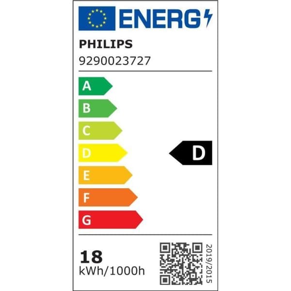 Philips LED-pære tilsvarende 150W E27 Kold hvid Ikke-dæmpbar. glas