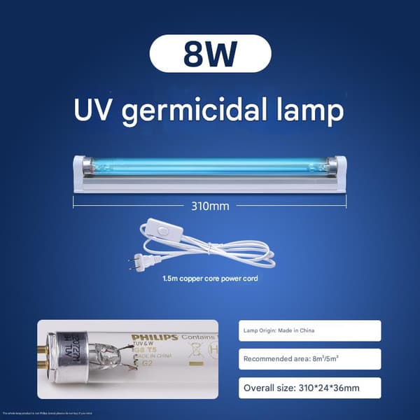 Philips UV-desinfektionslampe: bakteriedræbende lampe til medicinsk brug, effektiv sterilisering for at beskytte sundheden