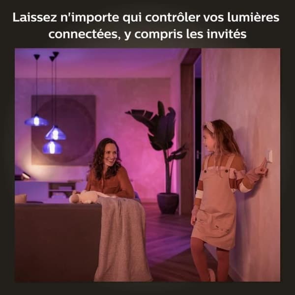 Vægkontaktmodul - PHILIPS HUE - 2-pak - Hvid - Alexa-kompatibel - Indendørs