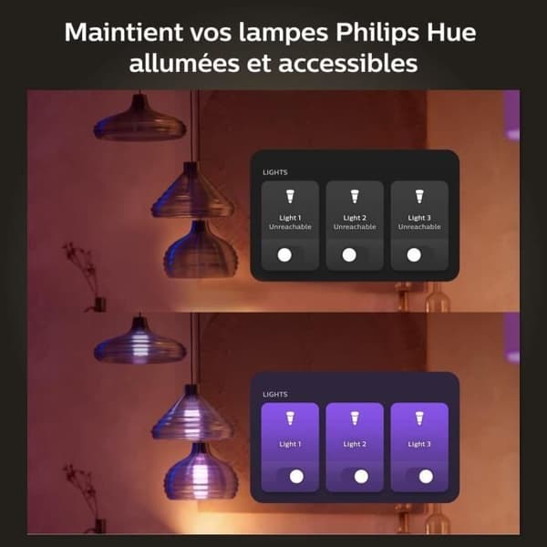 Vægkontaktmodul - PHILIPS HUE - 2-pak - Hvid - Alexa-kompatibel - Indendørs