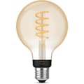 Miniatyrbild 2 av 6: Philips Hue White Ambiance, E27-filament G93 Globe Smart LED-lampa, Bluetooth, Fungerar med Alexa, Google Home och Homekit