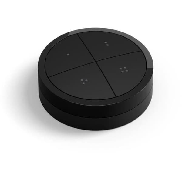 Philips Hue Tap Dial Switch fjernbetjening - sort - Multirumsstyring - Alexa-kompatibel - Indendørs - Batteri