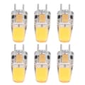 Miniatyrbillede 3 af 11: 6stk gy6.35 pære 5w ac dc12v cob pære energibesparende silikone loftspære pære til stue