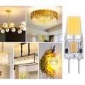 Miniatyrbillede 6 af 11: 6stk gy6.35 pære 5w ac dc12v cob pære energibesparende silikone loftspære pære til stue