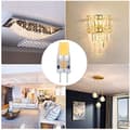 Miniatyrbillede 7 af 11: 6stk gy6.35 pære 5w ac dc12v cob pære energibesparende silikone loftspære pære til stue