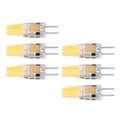 Miniatyrbillede 2 af 11: 6stk gy6.35 pære 5w ac dc12v cob pære energibesparende silikone loftspære pære til stue