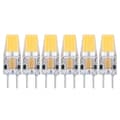 Miniatyrbillede 1 af 11: 6stk gy6.35 pære 5w ac dc12v cob pære energibesparende silikone loftspære pære til stue