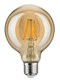 Miniatyrbild 2 av 9: 1879 Filament 230V LED Globe G95 E27 450lm 6W 1700K dimbar Guld