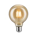 Miniatyrbild 1 av 9: 1879 Filament 230V LED Globe G95 E27 450lm 6W 1700K dimbar Guld