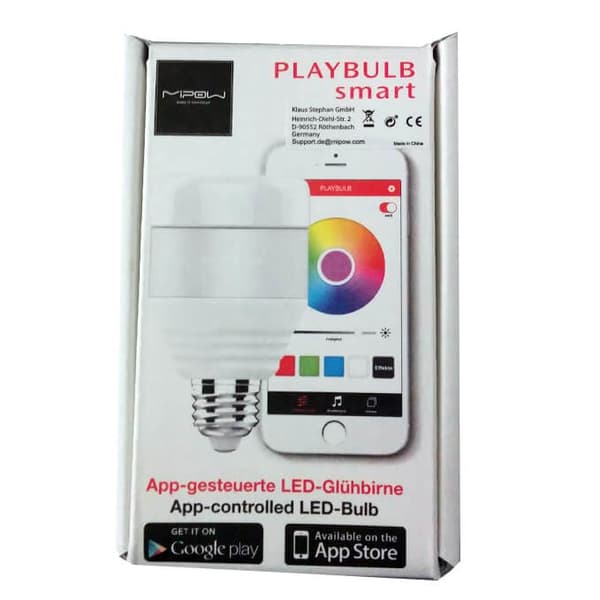 MIPOW Playbulb Smart  Valkoinen RGB BT 280lumen 5W E27