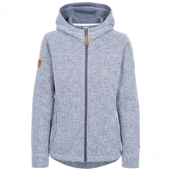 Trespass Womens/Ladies Reserve Hooded Fleece för kvinnor och damer Denim Blue XS