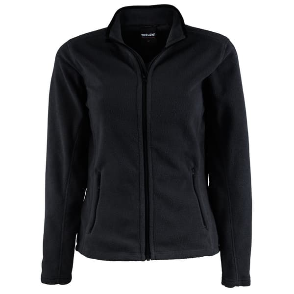 Tee Jays Womens/Ladies Full Zip Active Lightweight Fleece Jacket Black 3XL