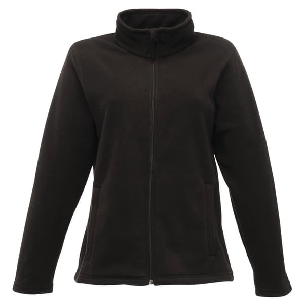Regatta Womens/Ladies Full-Zip 210 Series Microfleece Jacket Black 16