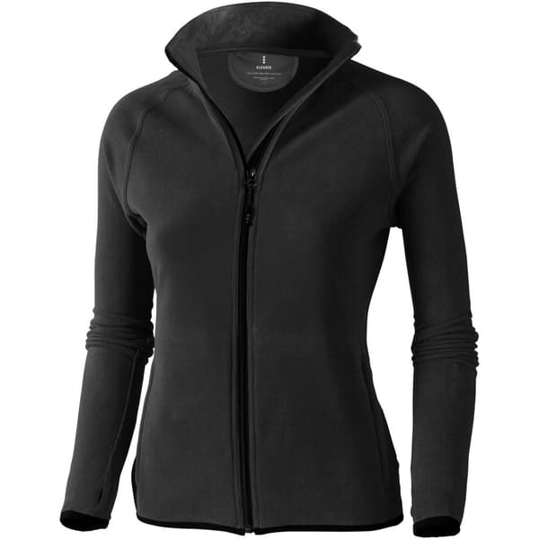 Elevate Womens/Ladies Brossard Micro Fleece Anthracite L