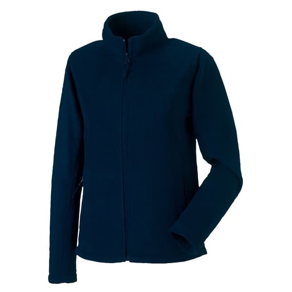 Russell Colours Ladies Full Zip Outdoor Fleece Jacket med fuld lynlås til damer