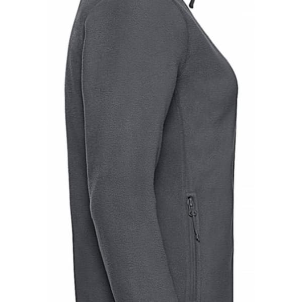 Russell Colours Ladies Full Zip Outdoor Fleece Jacket med fuld lynlås til damer