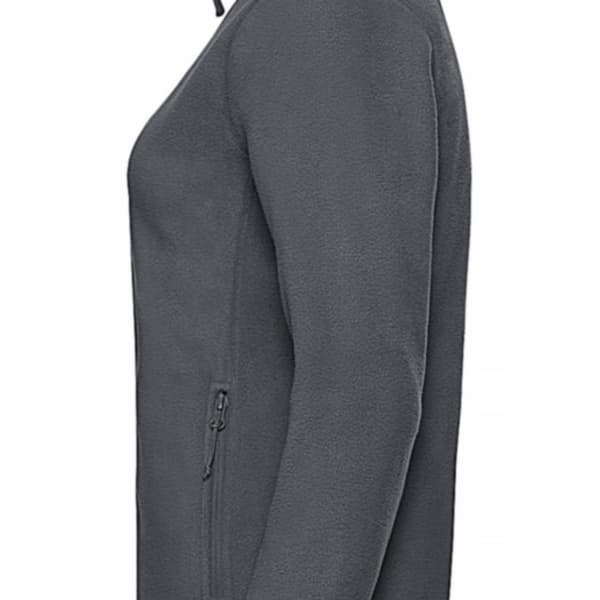 Russell Colours Ladies Full Zip Outdoor Fleece Jacket med fuld lynlås til damer