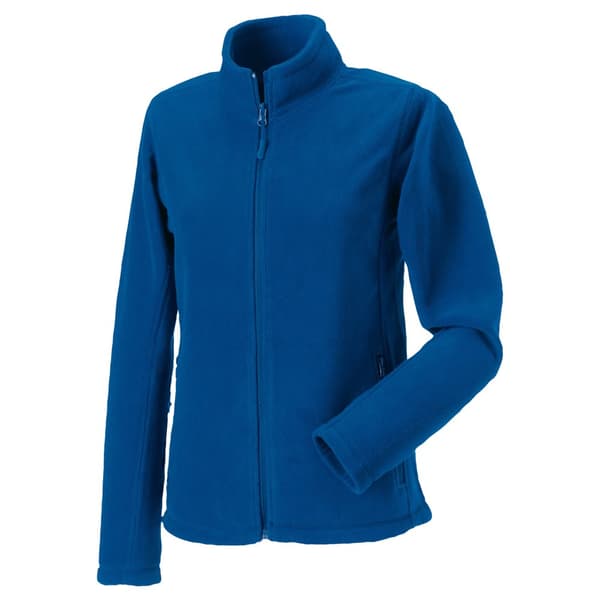 Russell Colours Ladies Full Zip Outdoor Fleece Jacket med fuld lynlås til damer