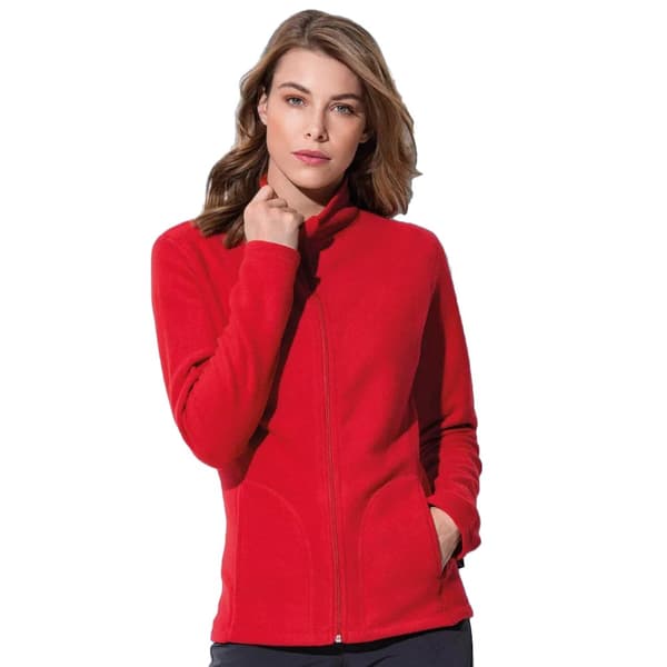 Stedman Womens/Ladies Active FZ Fleece til kvinder/damer