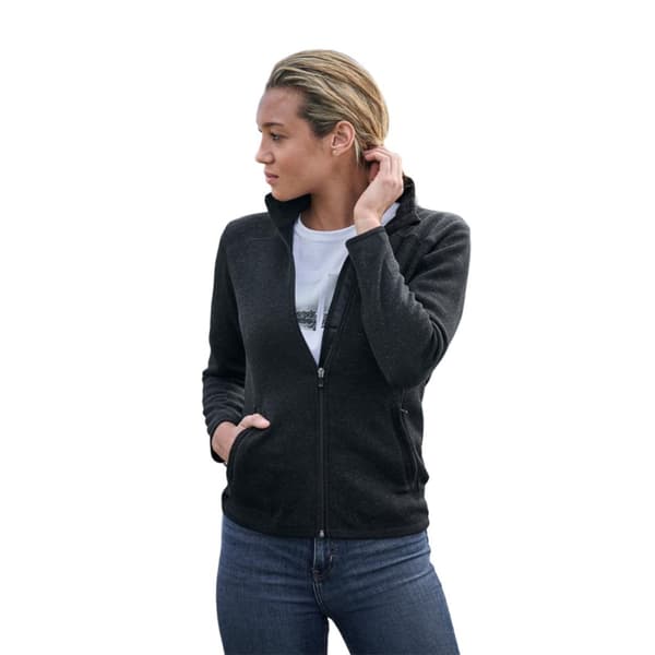 Tee Jays Womens/Ladies Knitted Outdoor Fleece Jacket