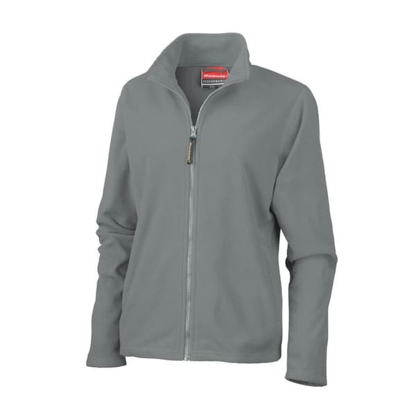 Result Ladies/Womens La Femme® High Grade Microfleece Jacket (490 GSM) Dove Grey XL
