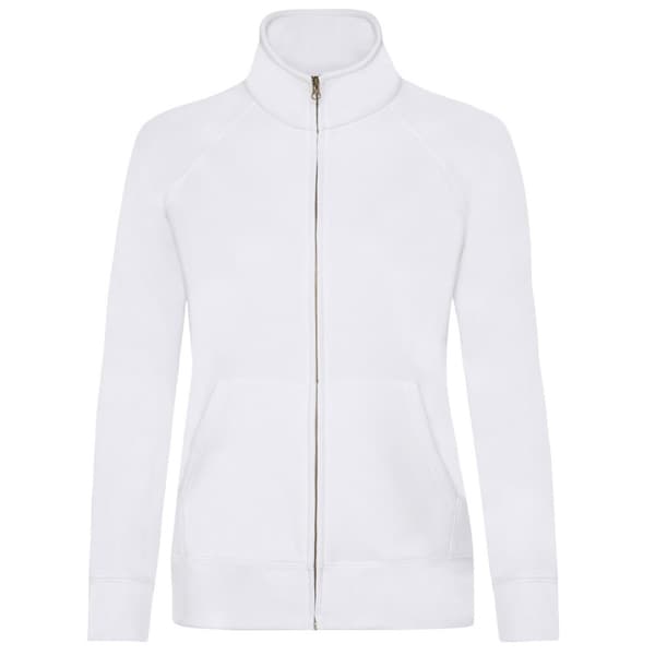 Fruit of the Loom Ladies/Womens Lady-Fit Fleece Sweatshirt Jacket