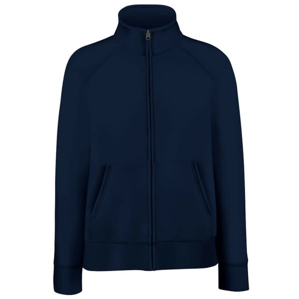 Fruit of the Loom Ladies/Womens Lady-Fit Fleece Sweatshirt Jacket