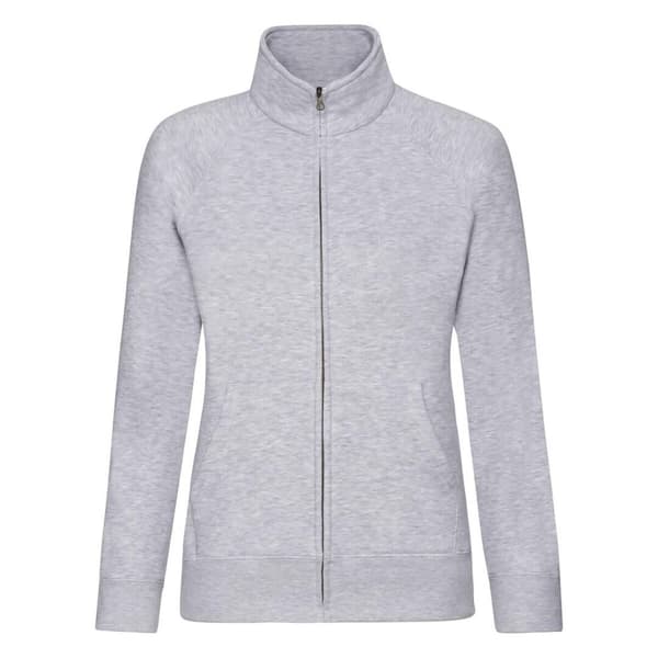 Fruit of the Loom Ladies/Womens Lady-Fit Fleece Sweatshirt Jacket