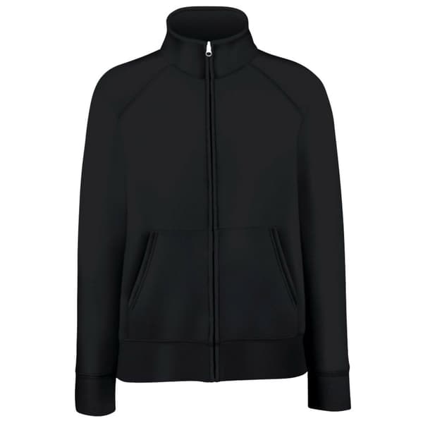 Fruit of the Loom Ladies/Womens Lady-Fit Fleece Sweatshirt Jacket
