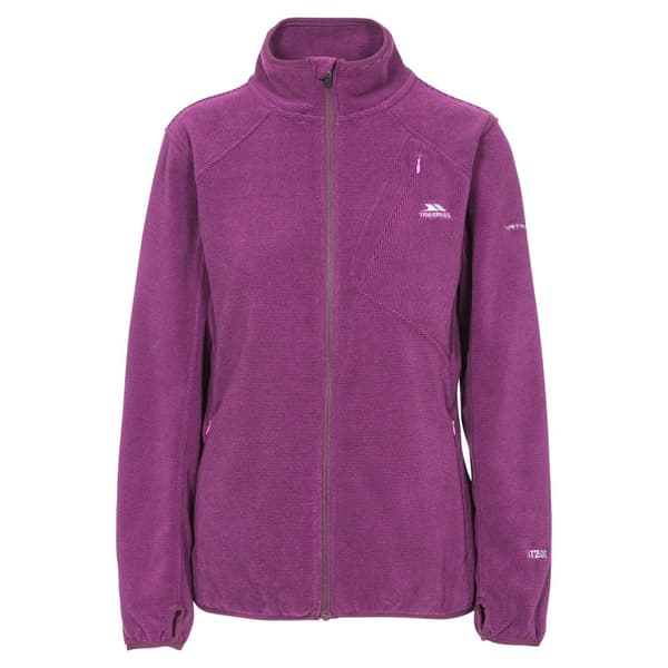 Trespass Kvinnor/Damer Ciaran Fleece Top Purple Orchid Stripe XXS