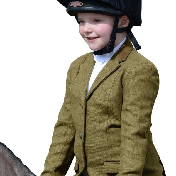 Dublin Kvinder/damer Albany Tweed Faux Suede Collar Tailored Jacket