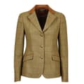 Pikkukuva 1 / 2: Dublin Womens/Ladies Albany Tweed Faux Suede Collar Tailored Jacket