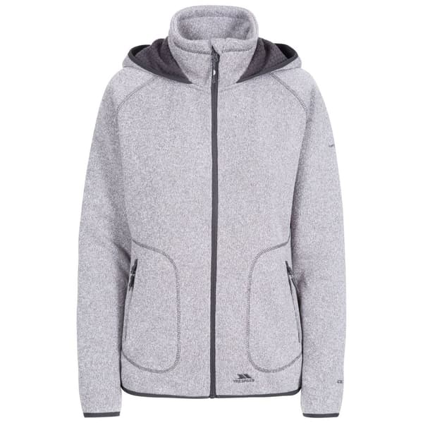 Trespass Womens/Ladies Splendor Fleece Jacket Grey XXS