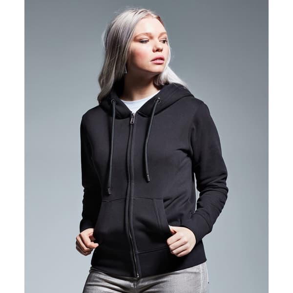 Anthem Womens/Ladies Organic Full Zip Hoodie