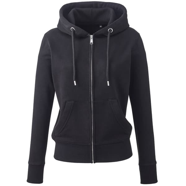 Anthem Womens/Ladies Organic Full Zip Hoodie